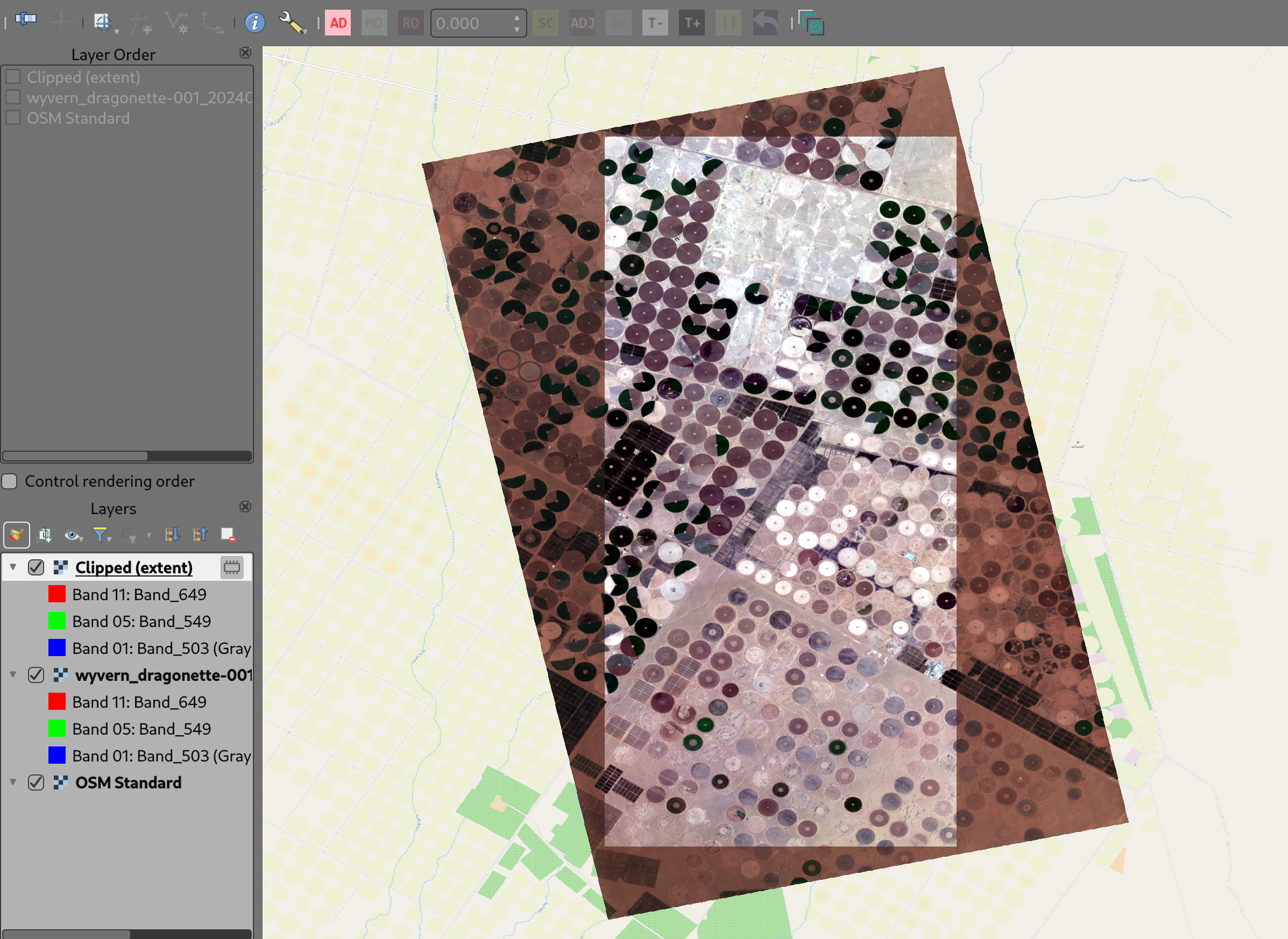 Clipped (extent) layer