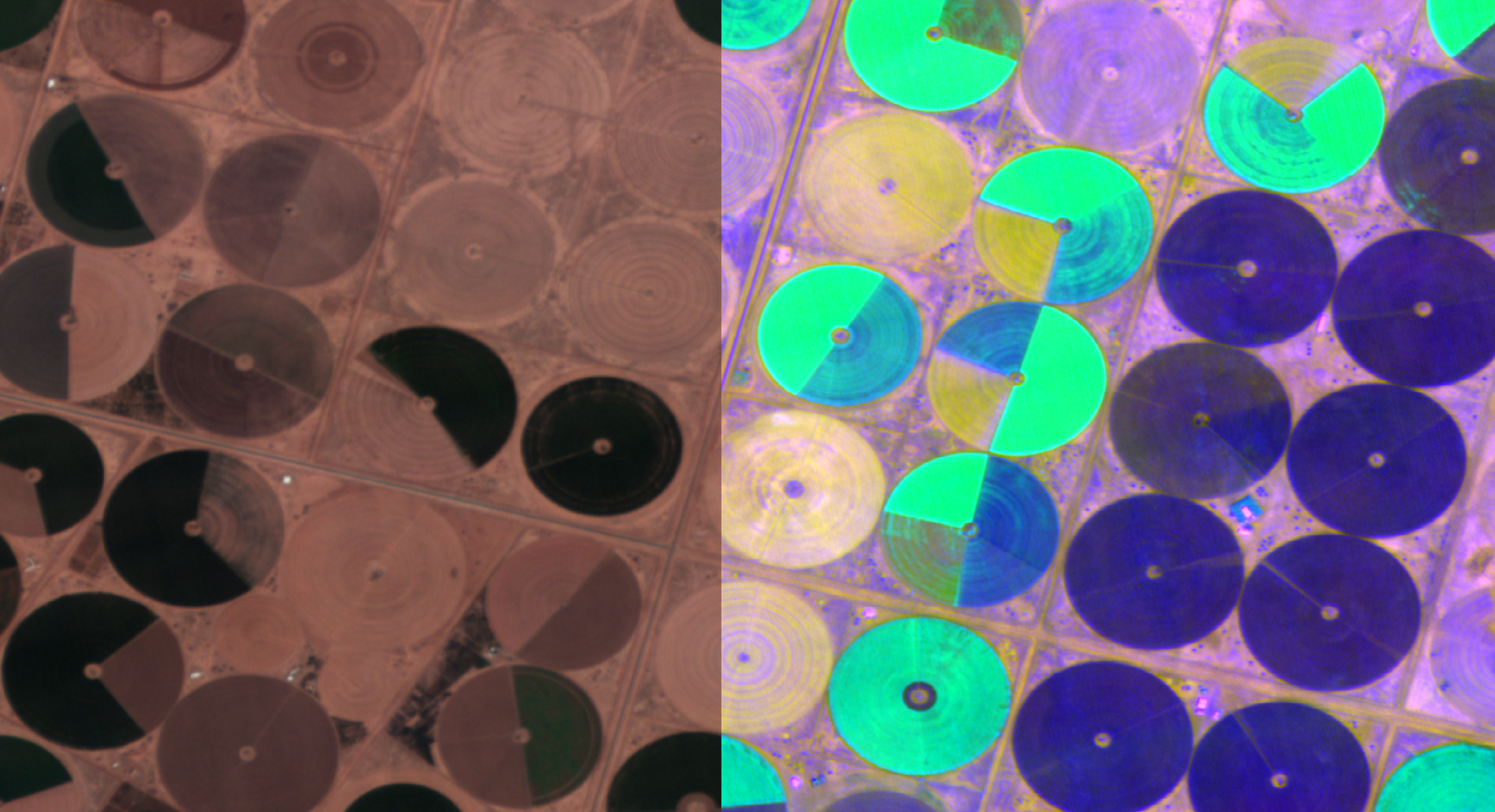 PCA image of Wyvern hyperspectral imagery